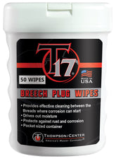 Thompson Center Breech Plug Wipes 50-pack packaging